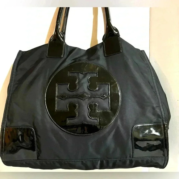 COPY - Tory Burch black nylon tote handbag - Picture 12 of 13
